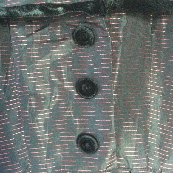 Vintage 40’s structured taffeta dress - Picture 7 of 7